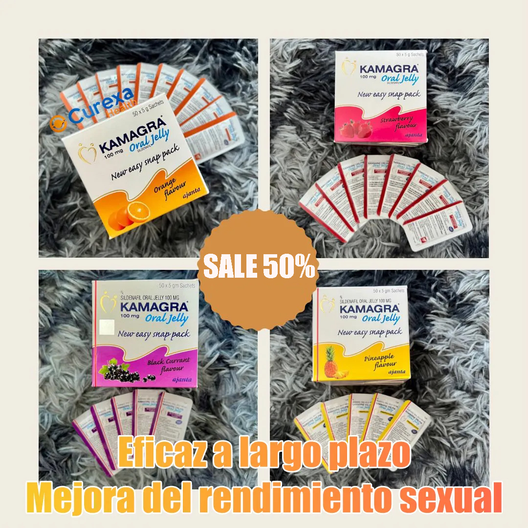 Kamagra Oral Gel 5 confezioni, totale 100 mg x 250 bustine